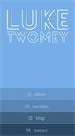 Mobile Screenshot of luketwomey.com